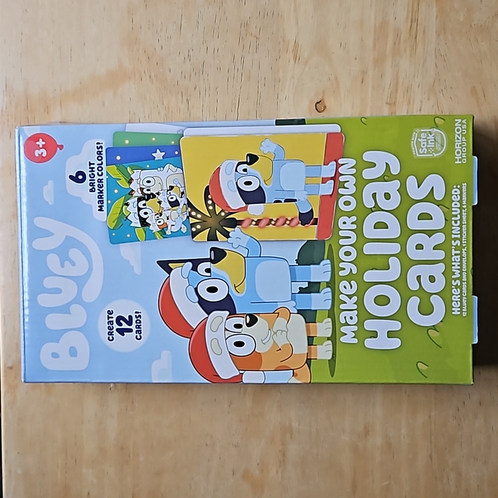 BLUEY HOLIDAY CARDS